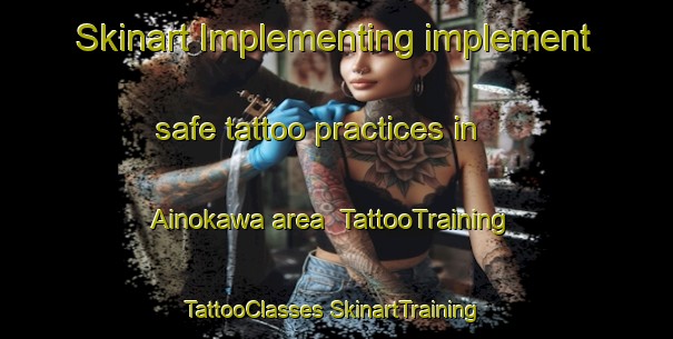 Skinart Implementing implement safe tattoo practices in Ainokawa area | #TattooTraining #TattooClasses #SkinartTraining-Japan