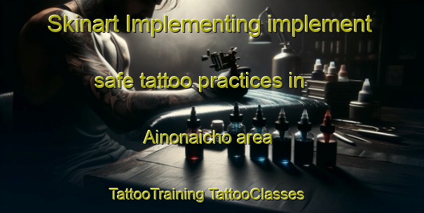 Skinart Implementing implement safe tattoo practices in Ainonaicho area | #TattooTraining #TattooClasses #SkinartTraining-Japan