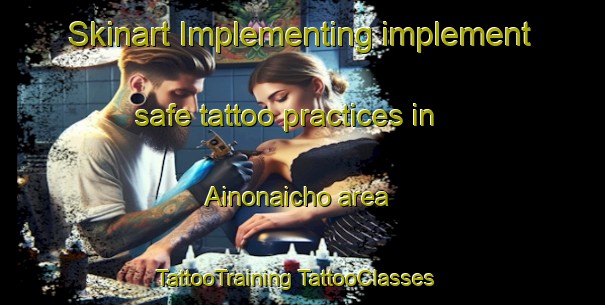 Skinart Implementing implement safe tattoo practices in Ainonaicho area | #TattooTraining #TattooClasses #SkinartTraining-Japan