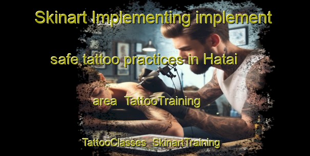 Skinart Implementing implement safe tattoo practices in Hatai area | TattooTraining | TattooClasses | SkinartTraining-Japan