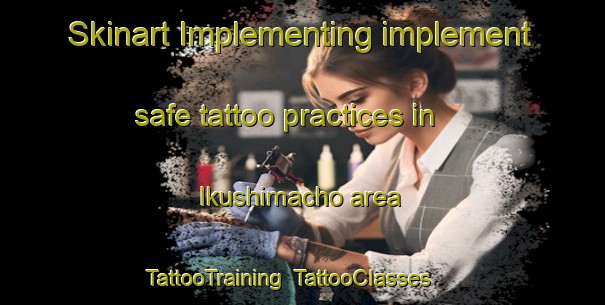 Skinart Implementing implement safe tattoo practices in Ikushimacho area | TattooTraining | TattooClasses | SkinartTraining-Japan