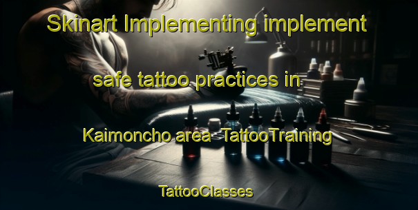 Skinart Implementing implement safe tattoo practices in Kaimoncho area | TattooTraining | TattooClasses | SkinartTraining-Japan
