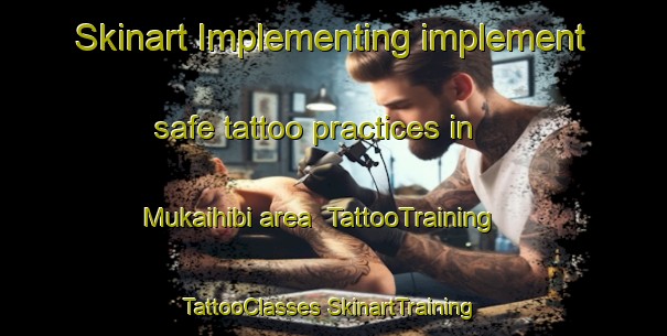 Skinart Implementing implement safe tattoo practices in Mukaihibi area | #TattooTraining #TattooClasses #SkinartTraining-Japan