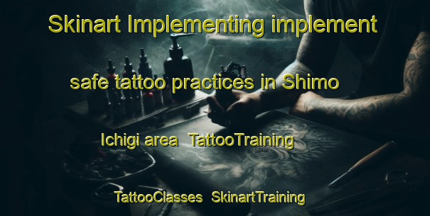 Skinart Implementing implement safe tattoo practices in Shimo Ichigi area | TattooTraining | TattooClasses | SkinartTraining-Japan