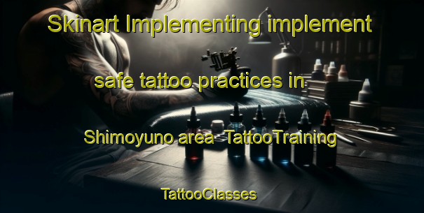 Skinart Implementing implement safe tattoo practices in Shimoyuno area | TattooTraining | TattooClasses | SkinartTraining-Japan