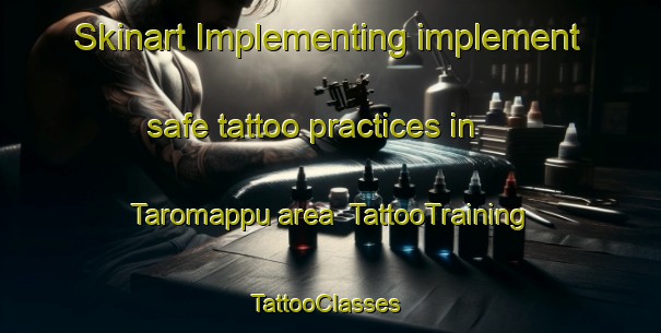 Skinart Implementing implement safe tattoo practices in Taromappu area | TattooTraining | TattooClasses | SkinartTraining-Japan