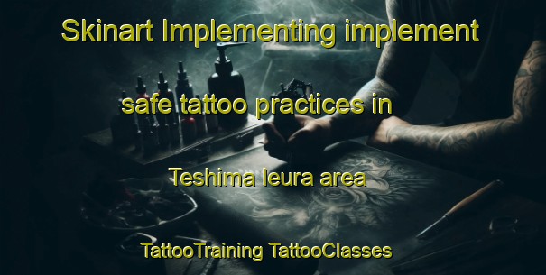 Skinart Implementing implement safe tattoo practices in Teshima Ieura area | #TattooTraining #TattooClasses #SkinartTraining-Japan