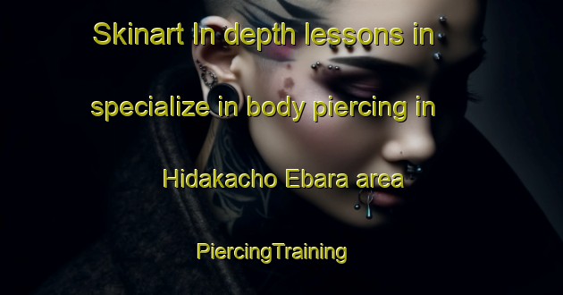 Skinart In-depth lessons in specialize in body piercing in Hidakacho Ebara area | PiercingTraining | PiercingClasses | SkinartTraining-Japan