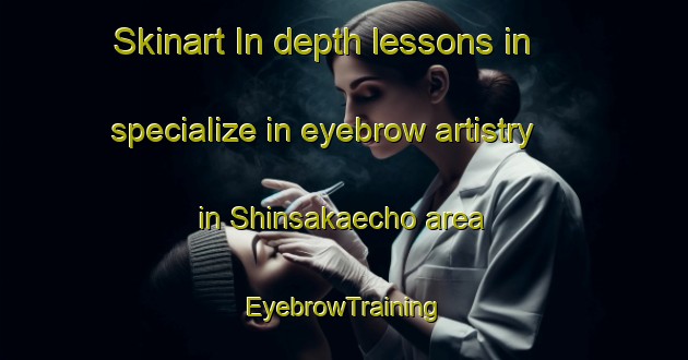 Skinart In-depth lessons in specialize in eyebrow artistry in Shinsakaecho area | EyebrowTraining | EyebrowClasses | SkinartTraining-Japan