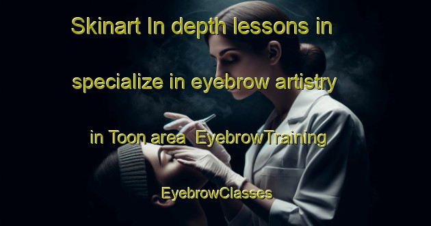 Skinart In-depth lessons in specialize in eyebrow artistry in Toon area | EyebrowTraining | EyebrowClasses | SkinartTraining-Japan