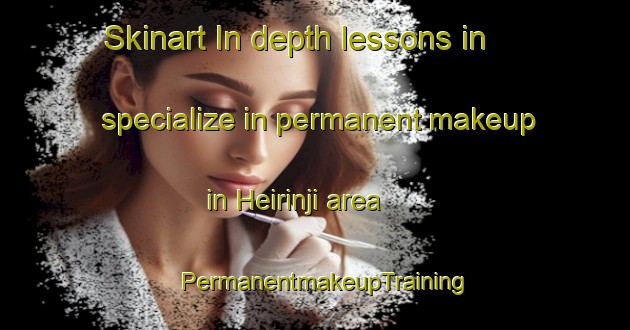 Skinart In-depth lessons in specialize in permanent makeup in Heirinji area | PermanentmakeupTraining | PermanentmakeupClasses | SkinartTraining-Japan