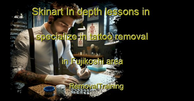 Skinart In-depth lessons in specialize in tattoo removal in Fujikoshi area | RemovalTraining | RemovalClasses | SkinartTraining-Japan