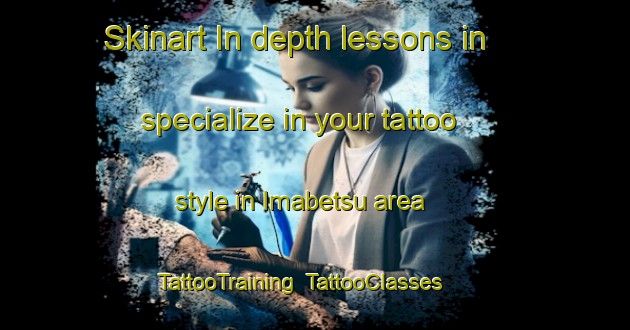 Skinart In-depth lessons in specialize in your tattoo style in Imabetsu area | TattooTraining | TattooClasses | SkinartTraining-Japan