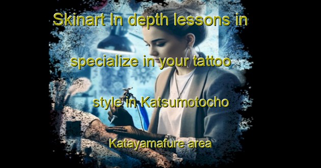 Skinart In-depth lessons in specialize in your tattoo style in Katsumotocho Katayamafure area | TattooTraining | TattooClasses | SkinartTraining-Japan