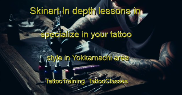 Skinart In-depth lessons in specialize in your tattoo style in Yokkamachi area | TattooTraining | TattooClasses | SkinartTraining-Japan
