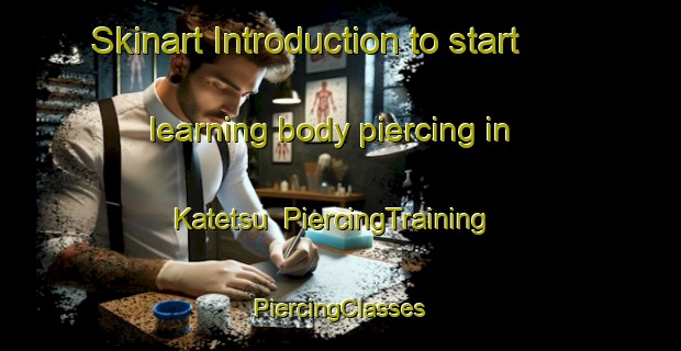 Skinart Introduction to start learning body piercing in Katetsu | #PiercingTraining #PiercingClasses #SkinartTraining-Japan