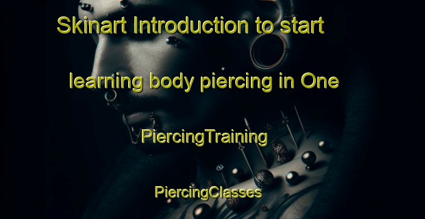 Skinart Introduction to start learning body piercing in One | PiercingTraining | PiercingClasses | SkinartTraining-Japan