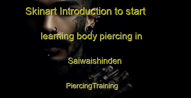 Skinart Introduction to start learning body piercing in Saiwaishinden | PiercingTraining | PiercingClasses | SkinartTraining-Japan