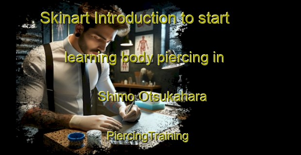 Skinart Introduction to start learning body piercing in Shimo Otsukahara | #PiercingTraining #PiercingClasses #SkinartTraining-Japan