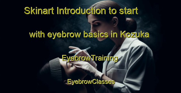 Skinart Introduction to start with eyebrow basics in Kozuka | EyebrowTraining | EyebrowClasses | SkinartTraining-Japan