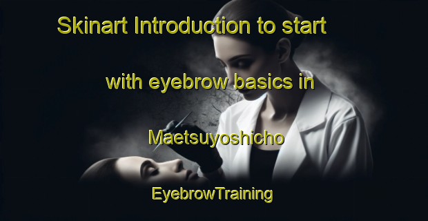 Skinart Introduction to start with eyebrow basics in Maetsuyoshicho | EyebrowTraining | EyebrowClasses | SkinartTraining-Japan