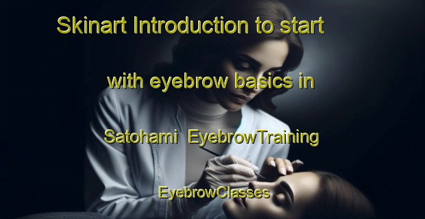 Skinart Introduction to start with eyebrow basics in Satohami | EyebrowTraining | EyebrowClasses | SkinartTraining-Japan