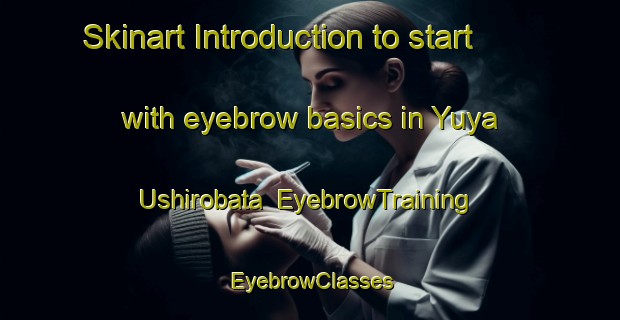 Skinart Introduction to start with eyebrow basics in Yuya Ushirobata | EyebrowTraining | EyebrowClasses | SkinartTraining-Japan