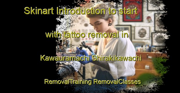 Skinart Introduction to start with tattoo removal in Kawauramachi Shirakikawachi | #RemovalTraining #RemovalClasses #SkinartTraining-Japan