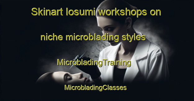 Skinart Iosumi workshops on niche microblading styles | MicrobladingTraining | MicrobladingClasses | SkinartTraining-Japan