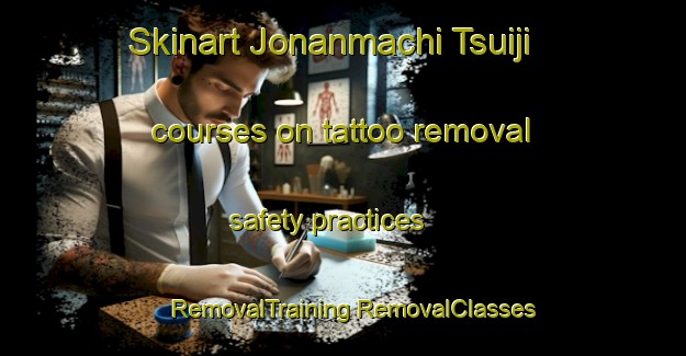 Skinart Jonanmachi Tsuiji courses on tattoo removal safety practices | #RemovalTraining #RemovalClasses #SkinartTraining-Japan