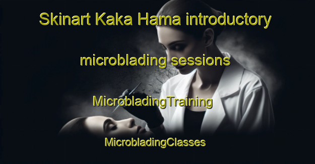 Skinart Kaka Hama introductory microblading sessions | MicrobladingTraining | MicrobladingClasses | SkinartTraining-Japan