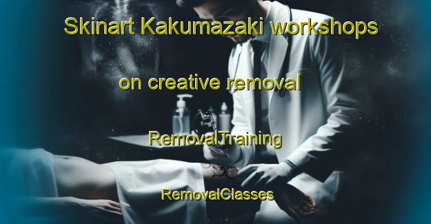 Skinart Kakumazaki workshops on creative removal | RemovalTraining | RemovalClasses | SkinartTraining-Japan