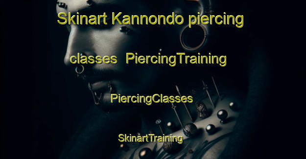 Skinart Kannondo piercing classes | #PiercingTraining #PiercingClasses #SkinartTraining-Japan