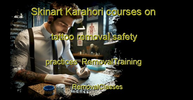 Skinart Karahori courses on tattoo removal safety practices | RemovalTraining | RemovalClasses | SkinartTraining-Japan