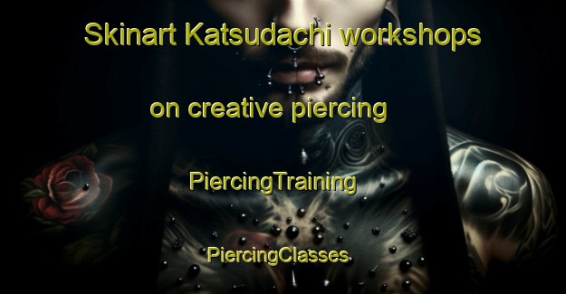 Skinart Katsudachi workshops on creative piercing | PiercingTraining | PiercingClasses | SkinartTraining-Japan