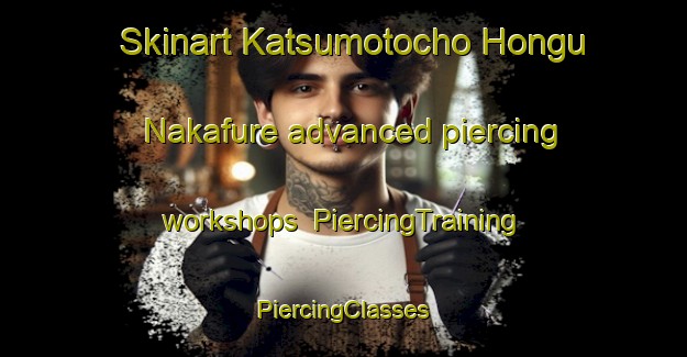 Skinart Katsumotocho Hongu Nakafure advanced piercing workshops | #PiercingTraining #PiercingClasses #SkinartTraining-Japan