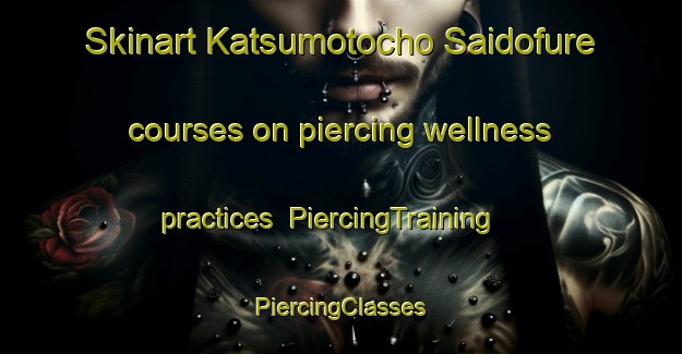 Skinart Katsumotocho Saidofure courses on piercing wellness practices | #PiercingTraining #PiercingClasses #SkinartTraining-Japan