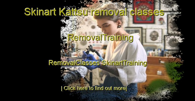 Skinart Kattsu removal classes | #RemovalTraining #RemovalClasses #SkinartTraining-Japan