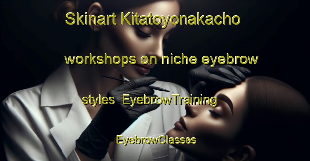 Skinart Kitatoyonakacho workshops on niche eyebrow styles | EyebrowTraining | EyebrowClasses | SkinartTraining-Japan