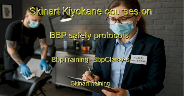 Skinart Kiyokane courses on BBP safety protocols | BbpTraining | BbpClasses | SkinartTraining-Japan