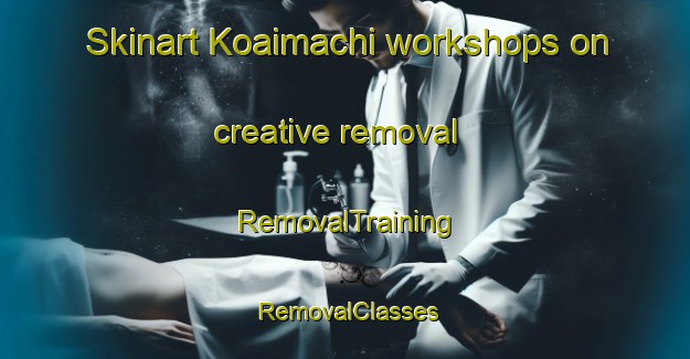 Skinart Koaimachi workshops on creative removal | RemovalTraining | RemovalClasses | SkinartTraining-Japan