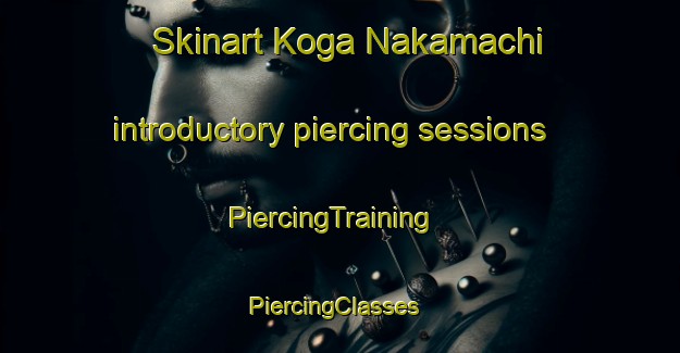 Skinart Koga Nakamachi introductory piercing sessions | PiercingTraining | PiercingClasses | SkinartTraining-Japan