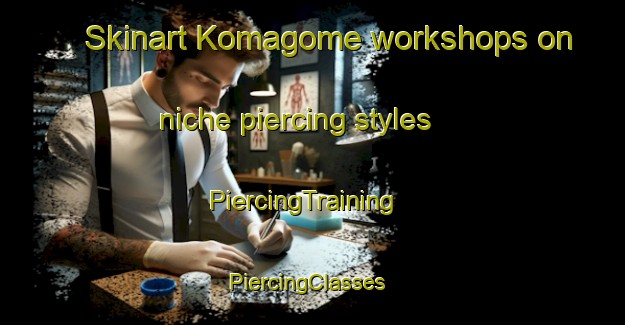 Skinart Komagome workshops on niche piercing styles | PiercingTraining | PiercingClasses | SkinartTraining-Japan