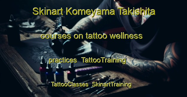 Skinart Komeyama Takishita courses on tattoo wellness practices | TattooTraining | TattooClasses | SkinartTraining-Japan