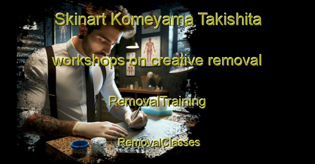 Skinart Komeyama Takishita workshops on creative removal | RemovalTraining | RemovalClasses | SkinartTraining-Japan