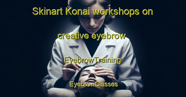 Skinart Konai workshops on creative eyebrow | EyebrowTraining | EyebrowClasses | SkinartTraining-Japan