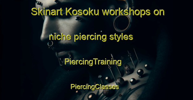 Skinart Kosoku workshops on niche piercing styles | PiercingTraining | PiercingClasses | SkinartTraining-Japan