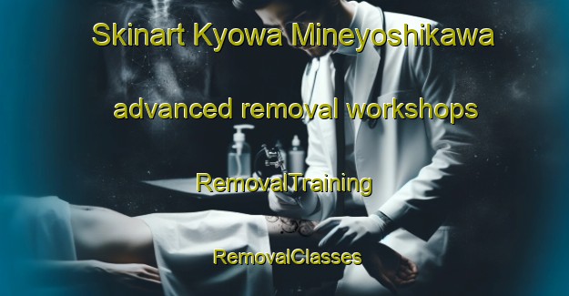 Skinart Kyowa Mineyoshikawa advanced removal workshops | RemovalTraining | RemovalClasses | SkinartTraining-Japan