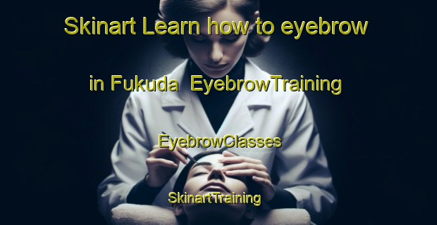 Skinart Learn how to eyebrow in Fukuda | EyebrowTraining | EyebrowClasses | SkinartTraining-Japan
