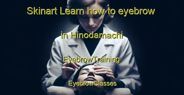 Skinart Learn how to eyebrow in Hinodamachi | EyebrowTraining | EyebrowClasses | SkinartTraining-Japan